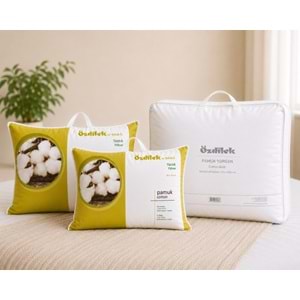 Özdilek Doğal 1 Adet Pamuk Yorgan + 2 Adet Pamuk Yastık (King Size Battal Set)