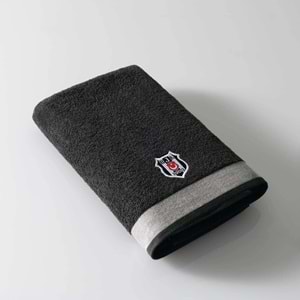 Taç Taraftar Lisanslı Beşiktaş Bukle Banyo Havlusu (70x140)