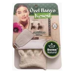 Derma Naturel Özel banyo kesesi Beyaz MS 34