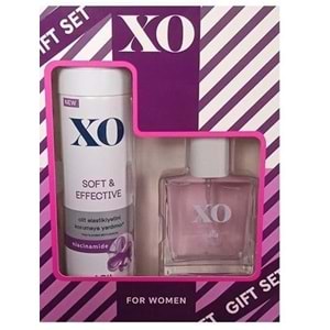 XO Parfüm Seti Gaia Women Kadın 50ML EDT + 150ML Deodorant Soft Effectıve