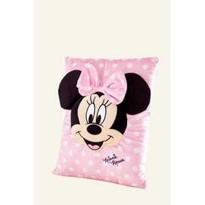 Özdilek Lisanslı Dekoratif -3D Minnie Mouse Cushio- Kırlent Yastığı (38x30)