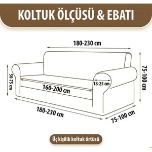 Mandaş jakarlı Streç Maxi Takım Geniş kullanım alanlı sy Kakoa( vizon) 3+3+1+1