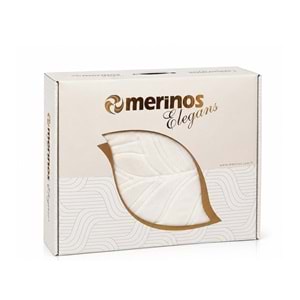 Merinos Elegans Kalın Embos Tek Kişilik Kutulu Battaniye (160x220)