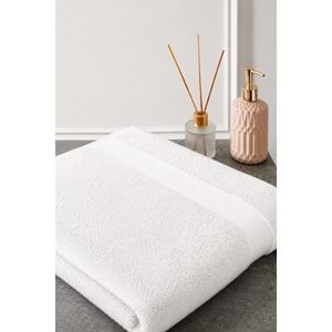 Özdilek -Woven Beyaz- Süper Yumuşak Büyük Boy Banyo Havlusu (90x150)