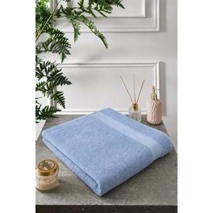 Özdilek -Woven Mavi- Süper Yumuşak Büyük Boy Banyo Havlusu (90x150)