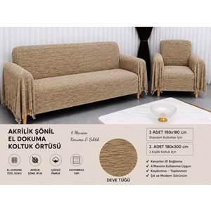 Mandaş Şönil Dokuma Koltuk Örtüsü Maxi Takım 3+3+1+1 d tüğü