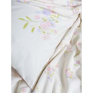 Cotton Box Rf Estiva -Petal Pembe- Tek Kişilik Pike Takımı