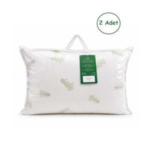 Kupon 2li Bamboo Yastık 2x800gr Çantalı (50x70)