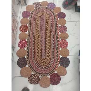 Mandaş Lemu Home Multy Renkli Halı -80*150 CM M 320