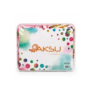 Aksu -Prenses Gül- Tek Kişilik Çocuk Battaniye (155x215)