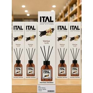 Ital Parfüm -Vanilya- Çubuklu Oda Kokusu (110ml)