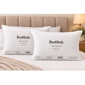 Özdilek 2Lİ SET Doğal %100 Yün Yastık (50x70)