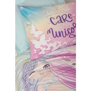 Cotton Box Rf Junior -Sirena Mint- Lastikli Çarşaflı Tek Kişilik Nevresim Takımı