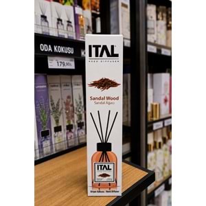 Ital Parfüm -Sandal Ağacı- Çubuklu Oda Kokusu (110ml)