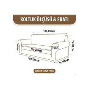 Mandaş Sakallı Şönil Kaymaz Koltuk Örtüsü Kol Örten 2 Lİ -Zigzag GRİ