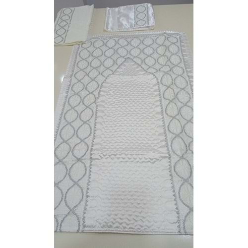 Mandaş Floş Dantelli Damat Seti 3 Parça
