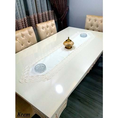 Aysa Linen Lüks Fiskos+Runner (SEÇENEKLİ)