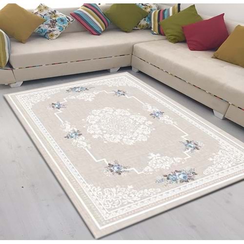 Brillant Latex Kaymaz Taban Halı-GARDEN HL11172.103-(130x190)