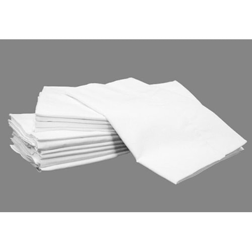 Mandaş 1 Adet Yastık Astarı Kılıfı Pamuklu Beyaz Fermuarlı (50x70)