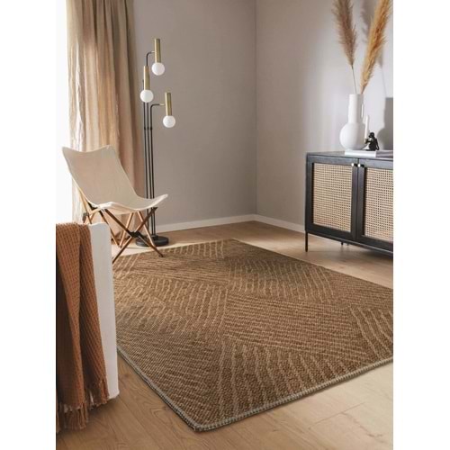 Mandaş Halı Jutz JZ02 Doğal Jüt Kilim - 80X150CM