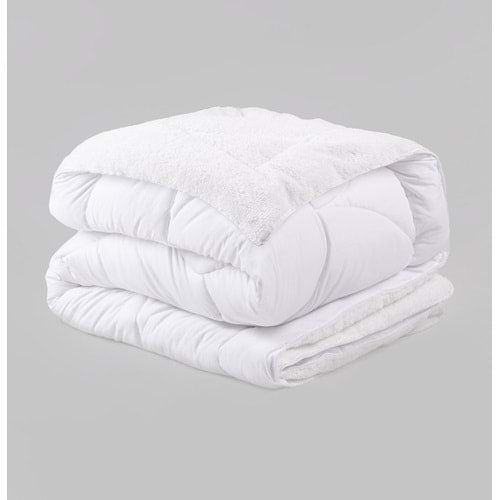 Cotton Box Çift Taraflı Peluş Sherpa Tek Kişilik Yorgan (155x215)