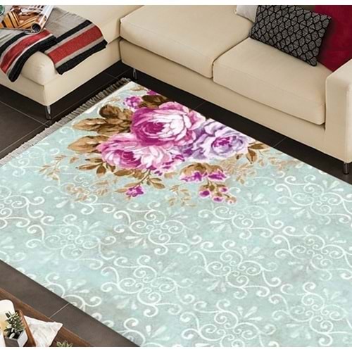 Brillant Latex Kaymaz Taban Halı-HELEN HL11331.803-(80x300)