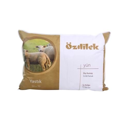 Özdilek Doğal %100 Yün Yastık (50x70)