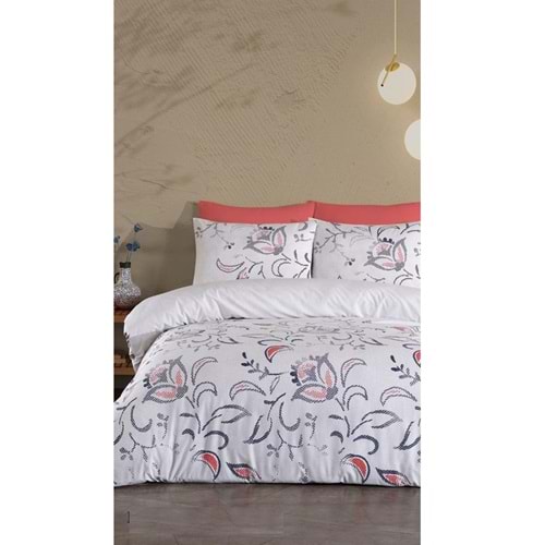 Jolly Home 4 Mevsim Tek Kişilik Kapitoneli Nevresim Takımı-Manolya Mavi
