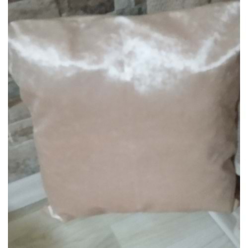 4lü Lüks Kadife Kırlent Kılıfı Sütlü Kahve 2