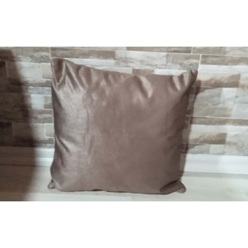 4lü Lüks Kadife Kırlent Kılıfı Sütlü Kahve 04