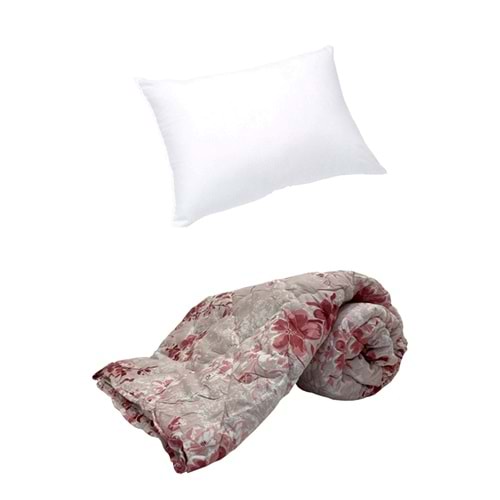 Deluxe Öğrenci Seti, Tek Kişilik Silikon Yorgan+Yastık Seti