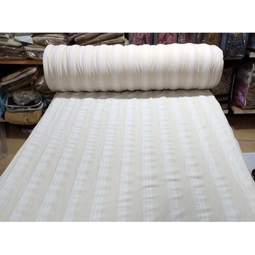 Buldan Çarşaflık Kumaş Naturel %100 Pamuk Metrelik (En 260cm)