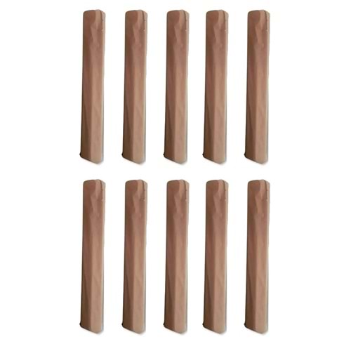 Mandaş Tekstil 10 Adet Halı Hurcu Kılıfı Poşeti 220x40cm (Max. 6m2 Halı İçin)