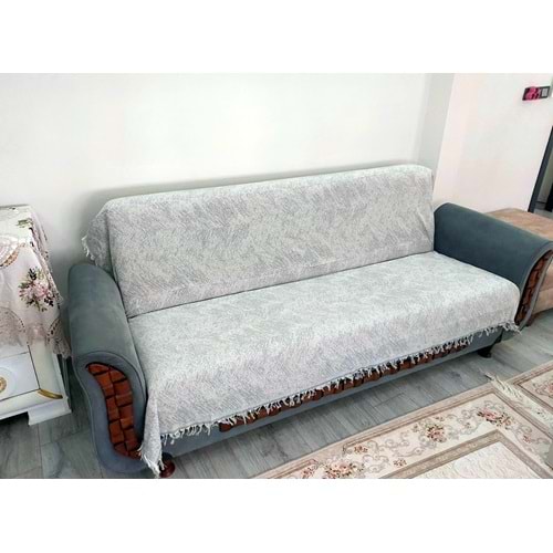 Pamuklu Kaymaz Alaca Koltuk-Çekyat Örtüsü (170x220)