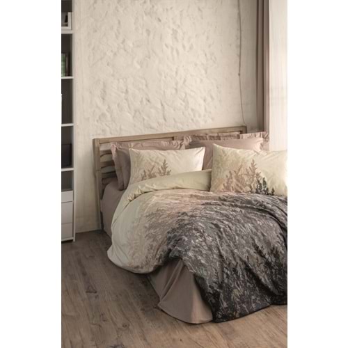 Cotton Box Dual Tek Kişilik Nevresim Takımı Lındon Bej
