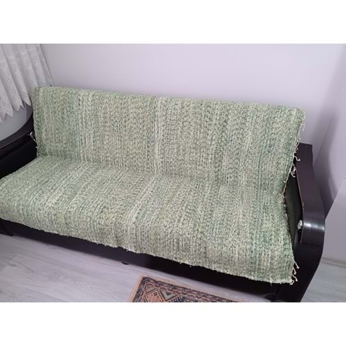 Mandaş yeni nesil kolsuz Berje Takım Koltuk Örtüsü 3+3+1+ 1 yeşil 2