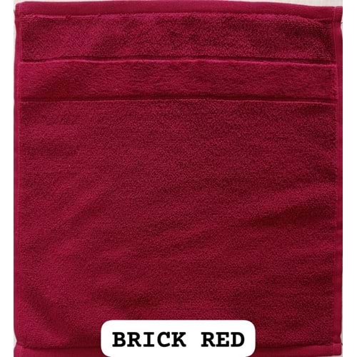 Özdilek Svv Border Kalın & Yumuşak Mutfak Havlusu (33x33) - Brick Red (Kırmızı)