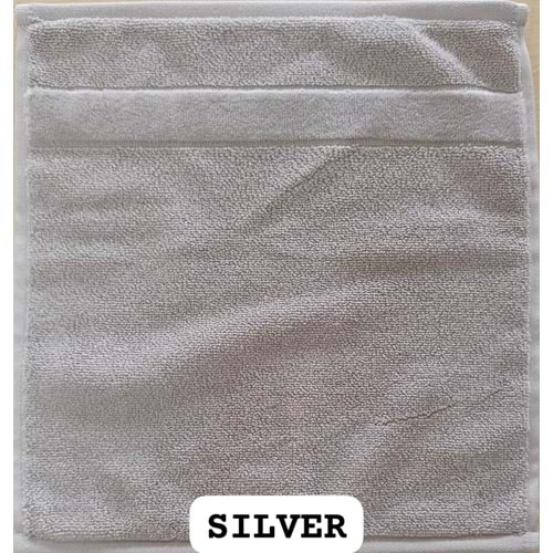 Özdilek Svv Border Kalın & Yumuşak Mutfak Havlusu (33x33) - Silver (Gri)