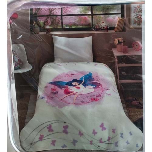Özdilek Prime -Fairies Yeni- Tek Kişilik Çocuk Battaniye (155x215)