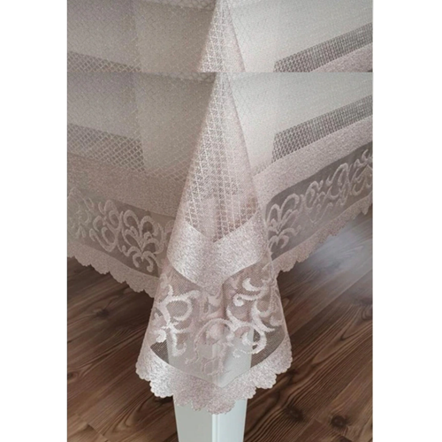 Raşel Örme 140x180 Pano Desenli Masa Örtüsü Capicino