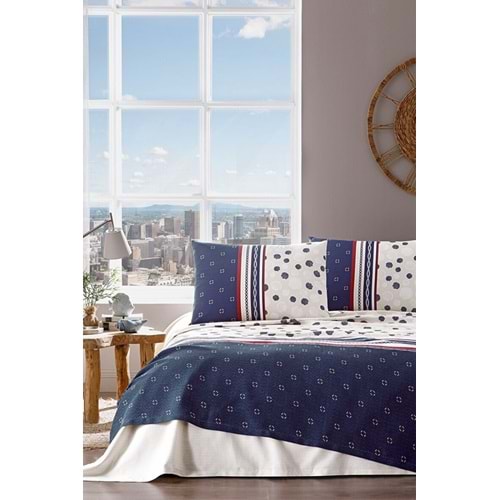 Özdilek Rf -Sea Shell Bej- Çift Kişilik Pike Takımı