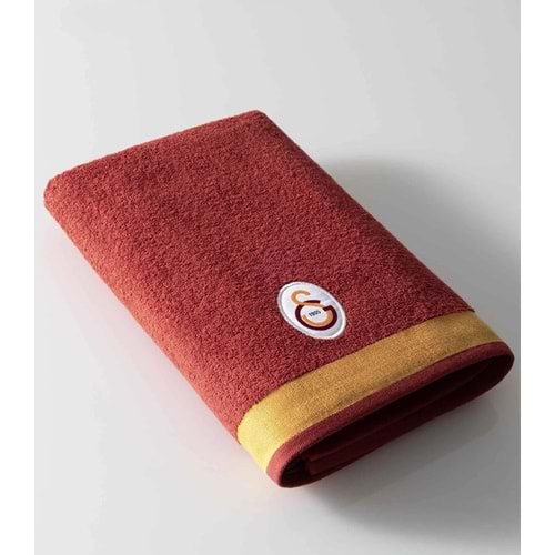 Taç Taraftar Lisanslı Galatasaray Bukle Banyo Havlusu (70x140)