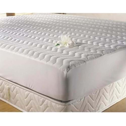 Livdora Kapitoneli Full Kenar Lastikli Sıvı Geçirmez Battal Tek Kişilik Alez (120x200+30)