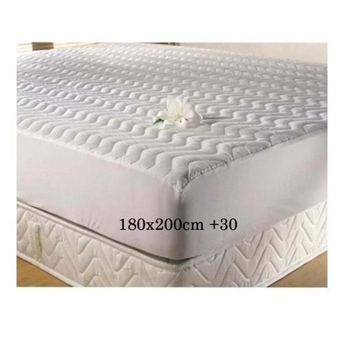 Özdilek Kapitoneli Fitted Pamuklu Sıvı Geçirmez Battal Çift Kişilik Alez (180x200+30)