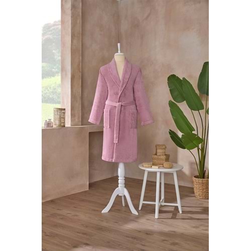 Özdilek Tek Bornoz Şalyaka-Colourist Pembe (L Beden)