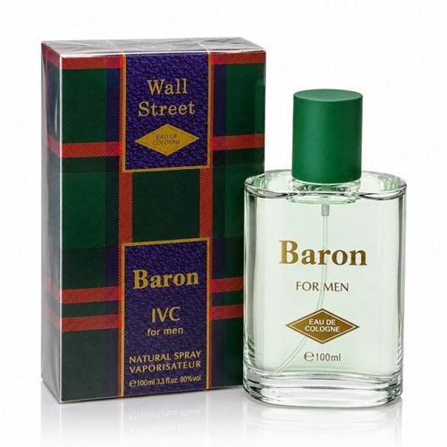 Wall Street -Baron Ivc- For Men Parfüm 100ml