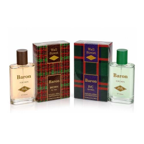 Wall Street 2Lİ SET -Baron Brown & Ivc- For Men Parfüm (2x100ml)