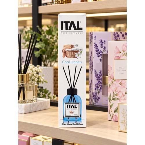 Ital Parfüm -Cool Linnen- Çubuklu Oda Kokusu (110ml)