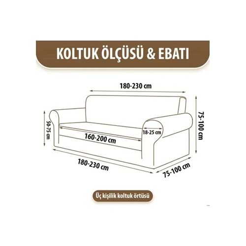 Mandaş Sakallı Şönil Kaymaz Koltuk Örtüsü Kol Örten 2 Lİ -Zigzag GRİ