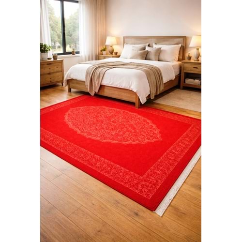 NEPAL Sacaklı Halı 160*240 kırmızı